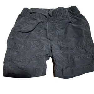 Dark gray 2T cargo kids shorts- comfortable and perfect for the summer play!
